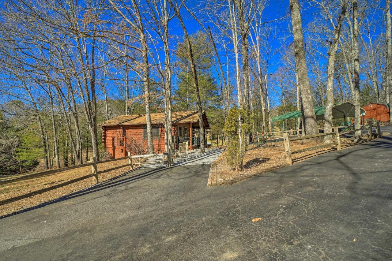 Franklin Cabin With Porch Near Hiking And Waterfalls! Exterior photo